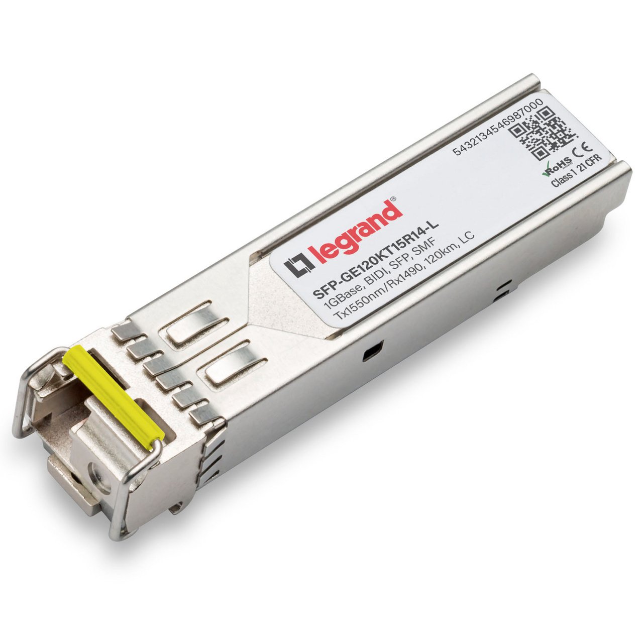 LEGRAND - OPTICS SFP-GE120KT15R14-L network transceiver module Fiber optic 1000 Mbit/s