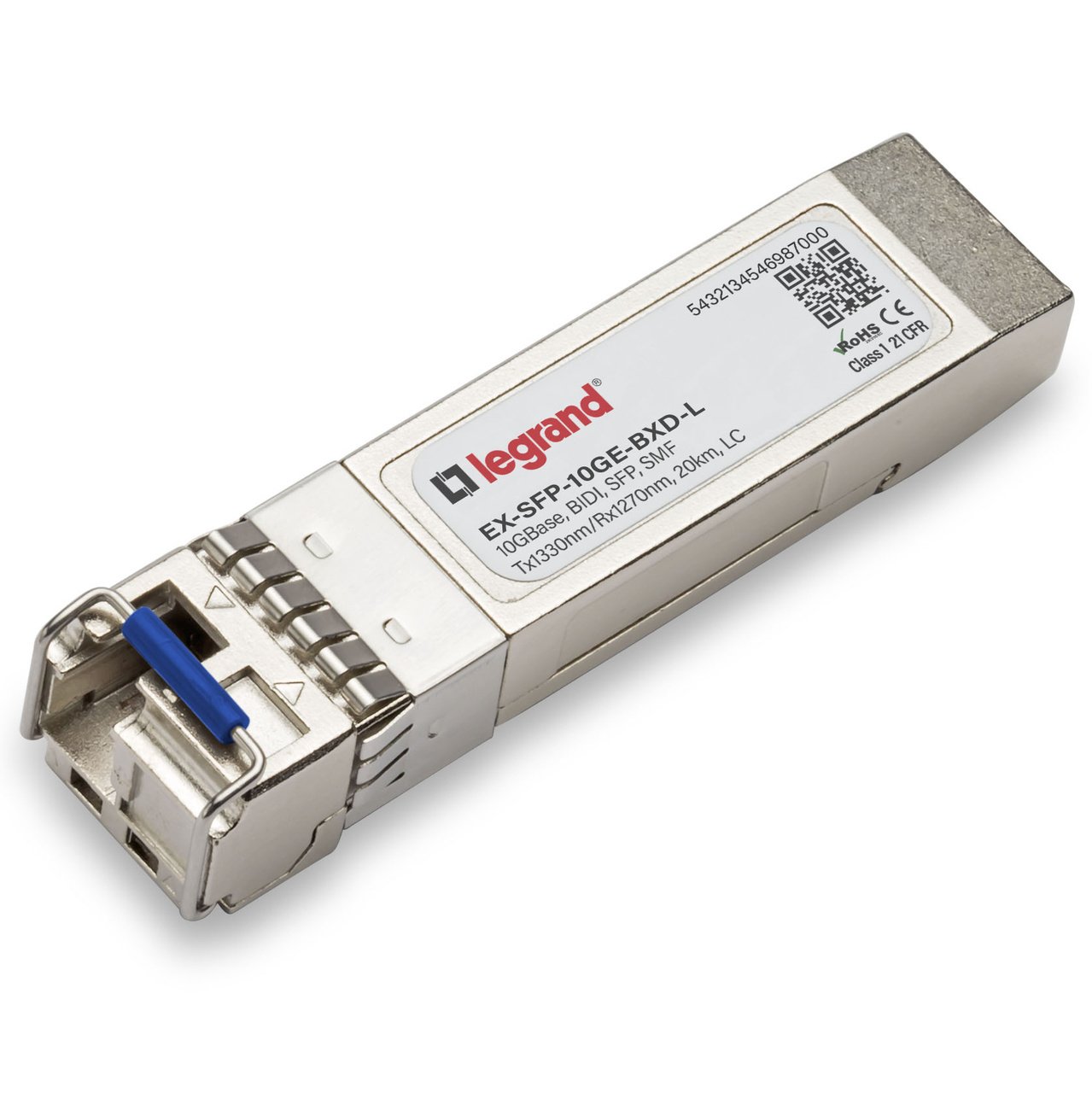 LEGRAND - OPTICS EX-SFP-10GE-BXD-L network transceiver module Fiber optic 10000 Mbit/s SFP+ 1330 nm