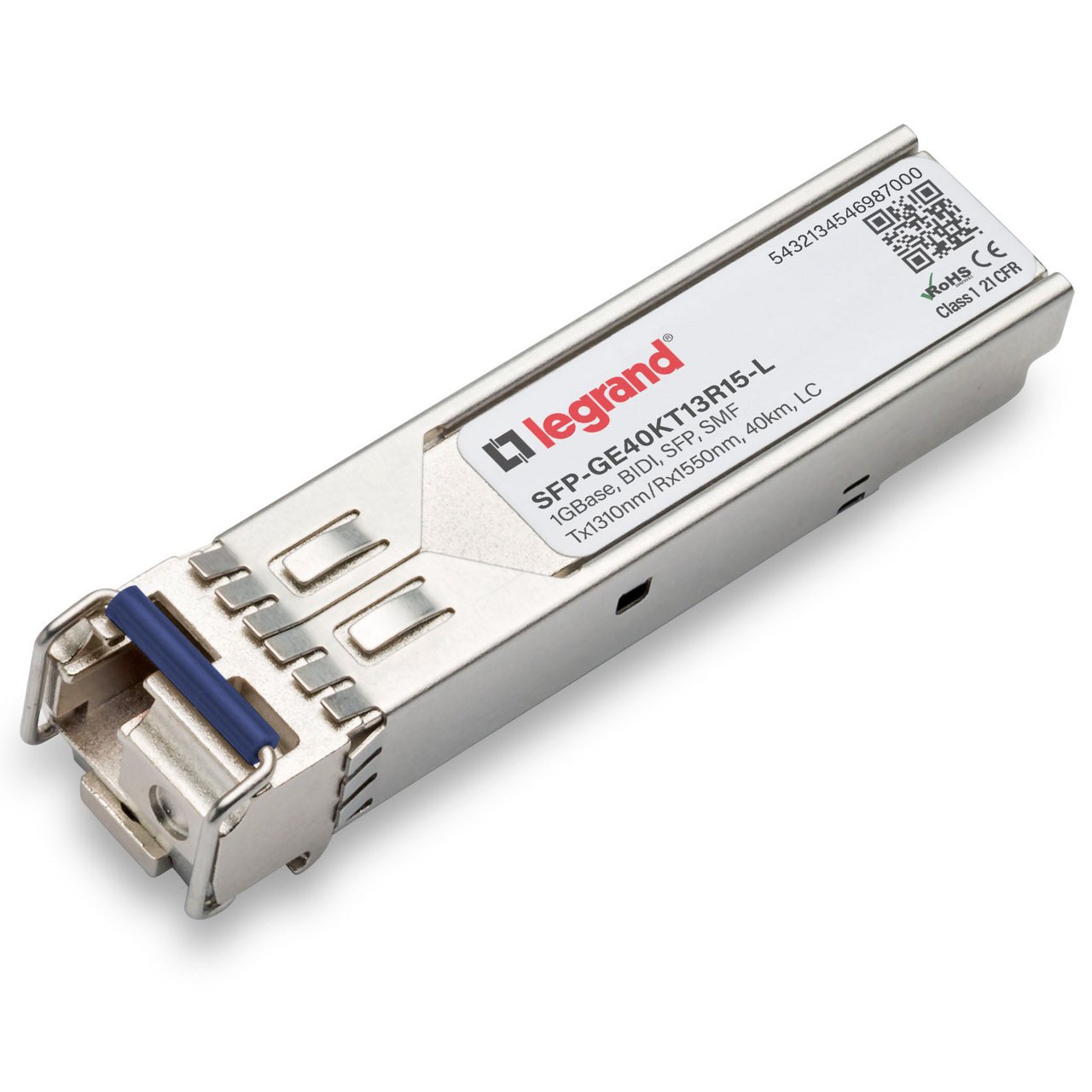 LEGRAND - OPTICS SFP-GE40KT13R15-L network transceiver module Fiber optic 1000 Mbit/s