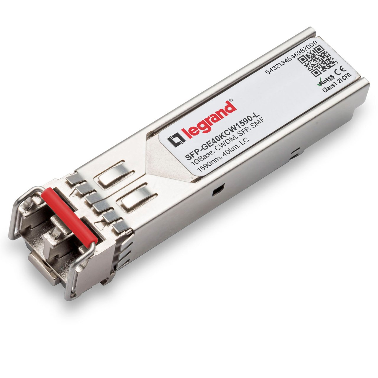 LEGRAND - OPTICS SFP-GE40KCW1590-L network transceiver module Fiber optic 1000 Mbit/s 1590 nm