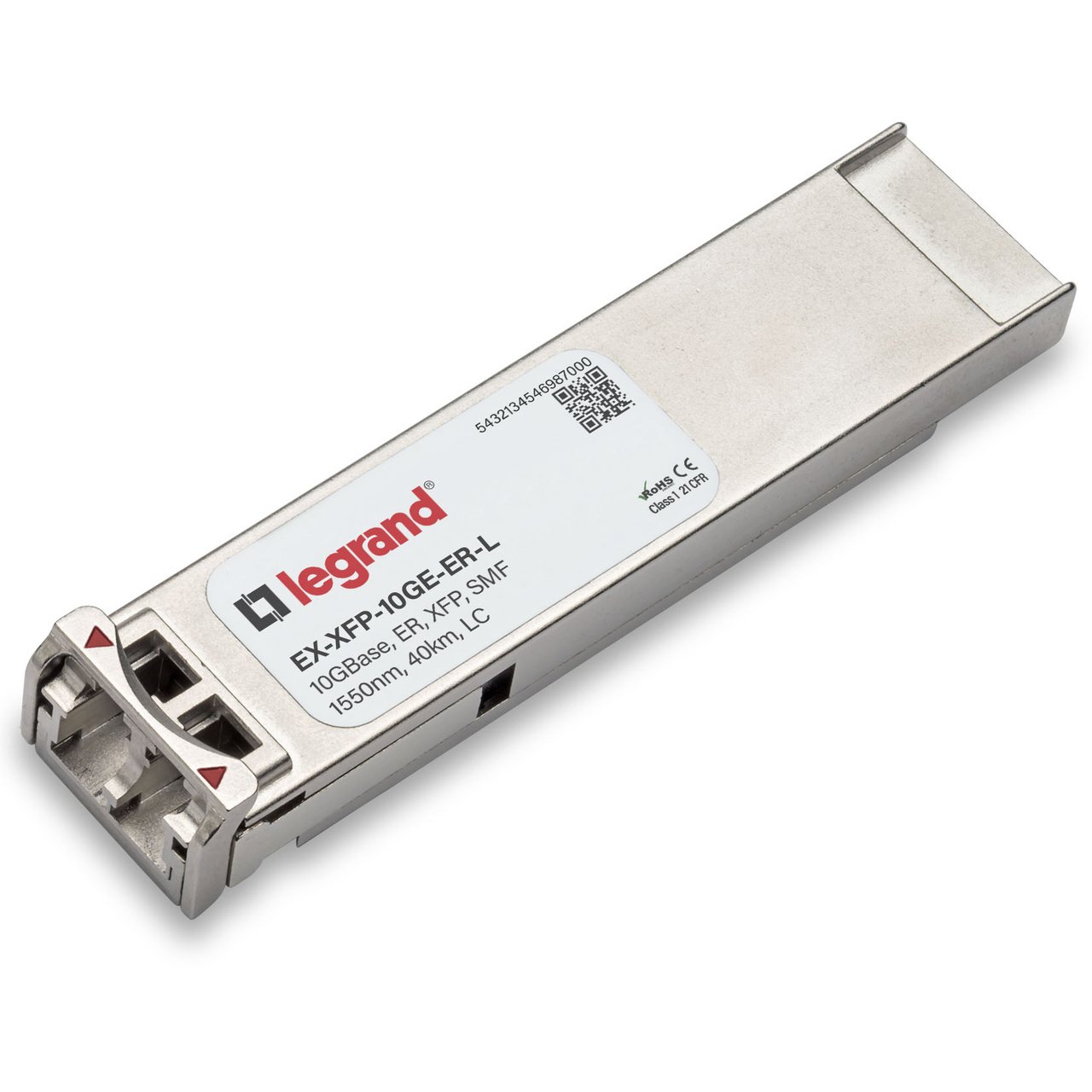 LEGRAND - OPTICS EX-XFP-10GE-ER-L network transceiver module Fiber optic 10000 Mbit/s 1550 nm