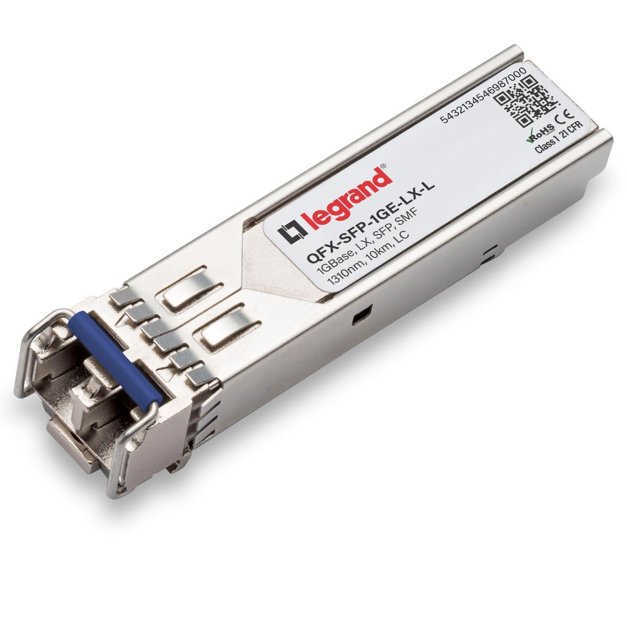 LEGRAND - OPTICS QFX-SFP-1GE-LX-L network transceiver module Fiber optic 1000 Mbit/s 1310 nm
