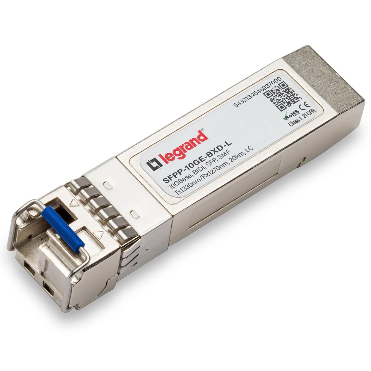 LEGRAND - OPTICS SFPP-10GE-BXD-L network transceiver module Fiber optic 10000 Mbit/s SFP+