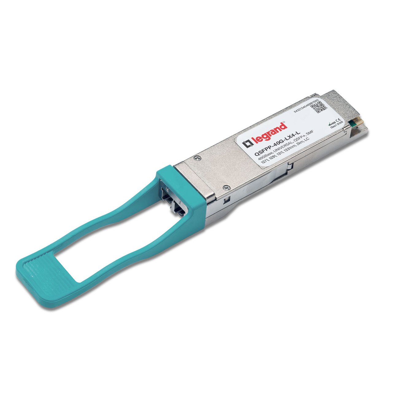 LEGRAND - OPTICS QSFPP-40G-LX4-L network transceiver module Fiber optic 40000 Mbit/s QSFP+ 1331 nm