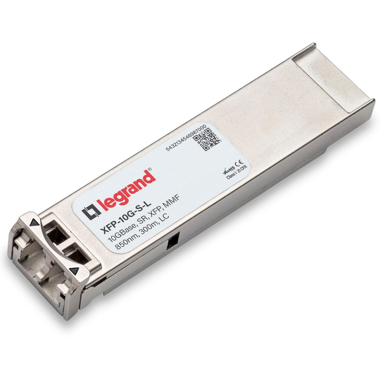 LEGRAND - OPTICS XFP-10G-S-L network transceiver module Fiber optic 10000 Mbit/s 850 nm