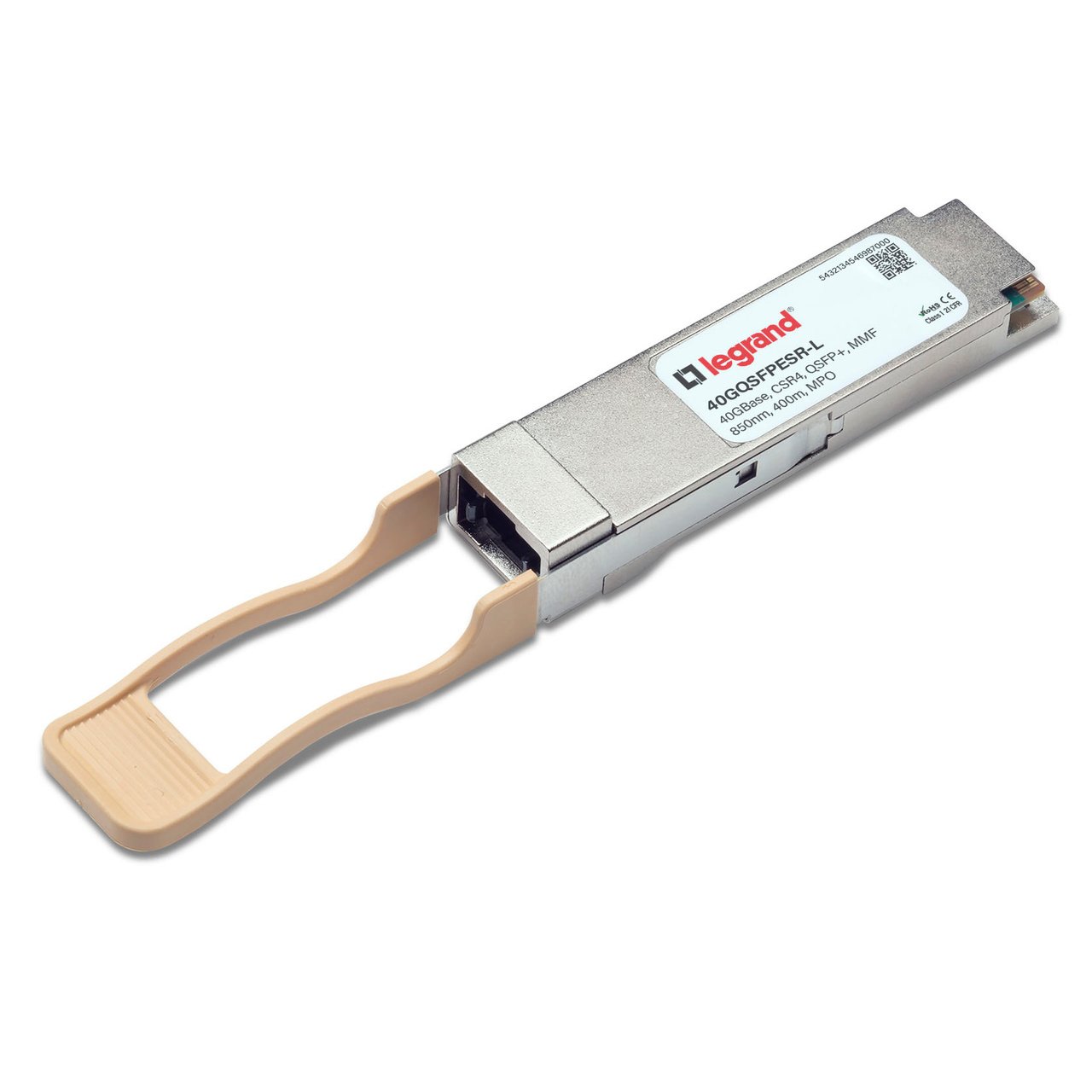 LEGRAND - OPTICS 40GQSFPESR-L network transceiver module Fiber optic 40000 Mbit/s QSFP+ 850 nm