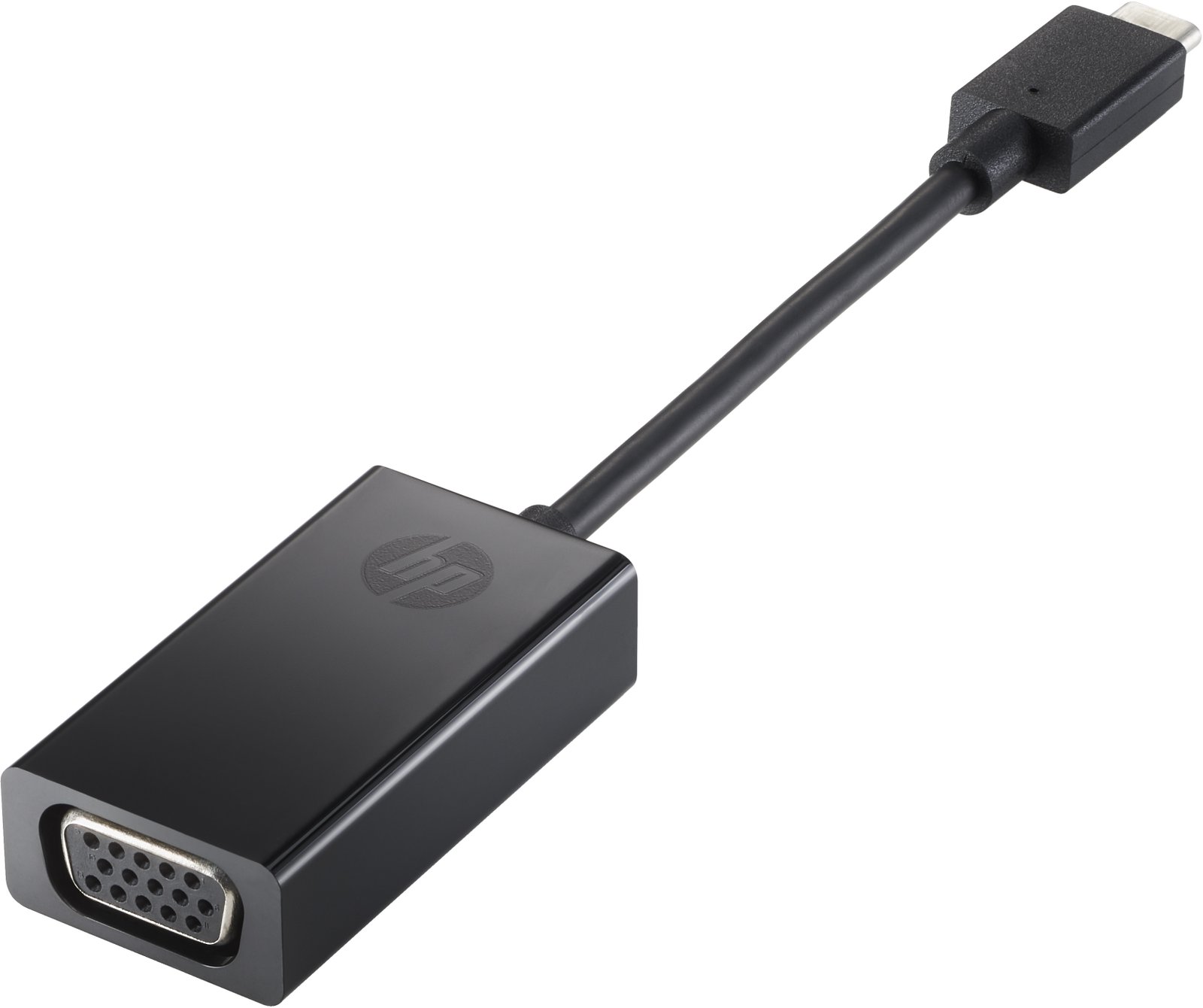 HP INC. - NSB OPTIONS USB-C to VGA Adapter USB graphics Black 4SH06AA