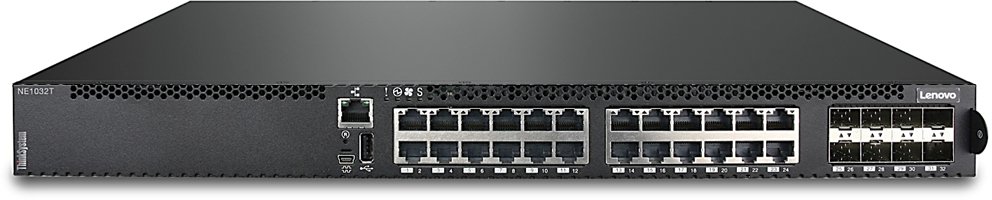 LENOVO DCG NETWORKING NE1032T Managed L2/L3 10G Ethernet (100/1000/10000) 1U Black 7159B1X