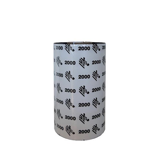 ZEBRA PRINT S1 - SUPPLIES 2000 Wax thermal ribbon 300 m Black 02000GT11030