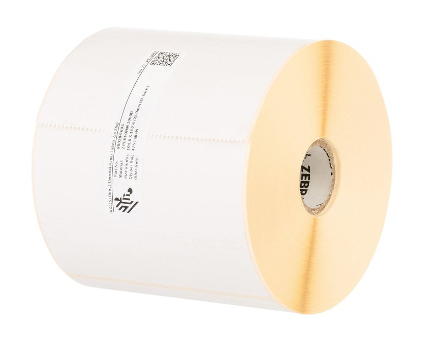 ZEBRA PRINT S1 - SUPPLIES Z-Perform 1000D Label White 10028312