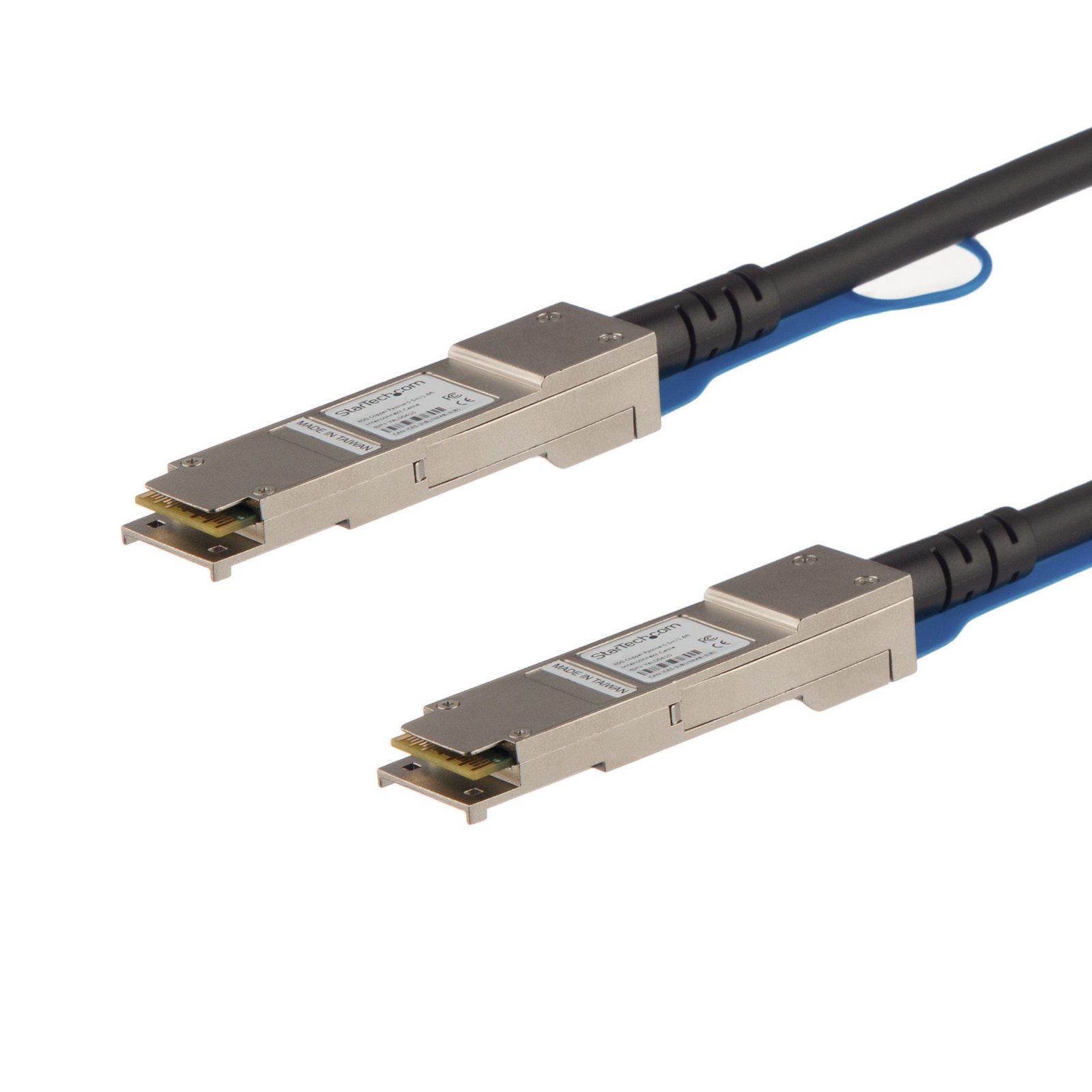 StarTech.com MSA Uncoded Compatible 5m 40G QSFP+ to Direct Attach Breakout Cable Twinax - 40 GbE QSFP40GPC5M