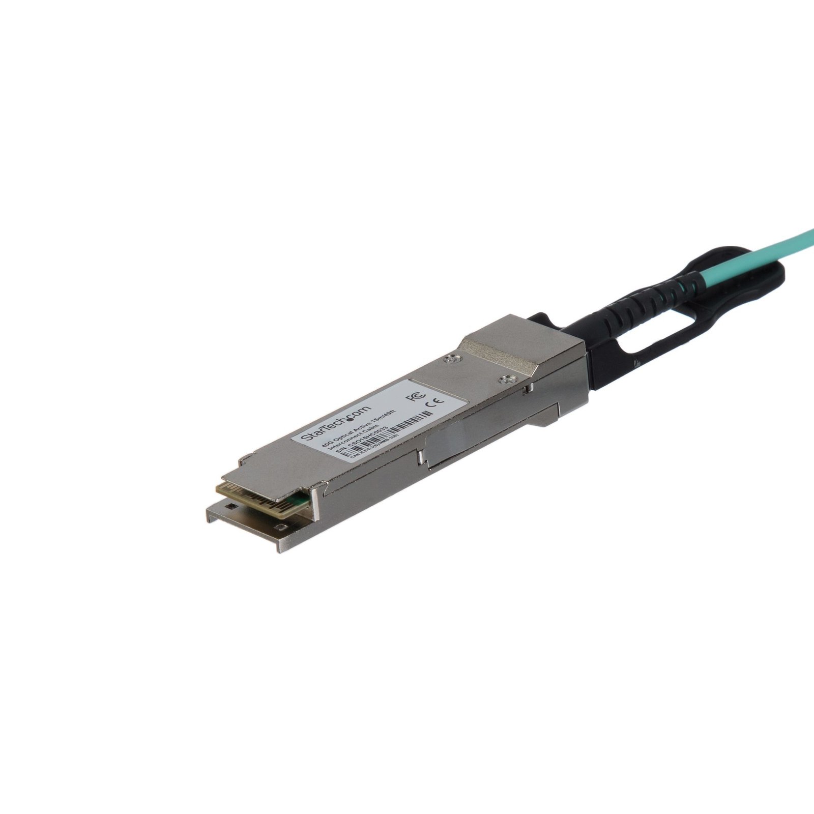 StarTech.com Cisco QSFP-H40G-AOC15M Compatible 15m/49.2ft 40G QSFP+ to AOC Cable - 40GbE Active QSFPH40GAO15
