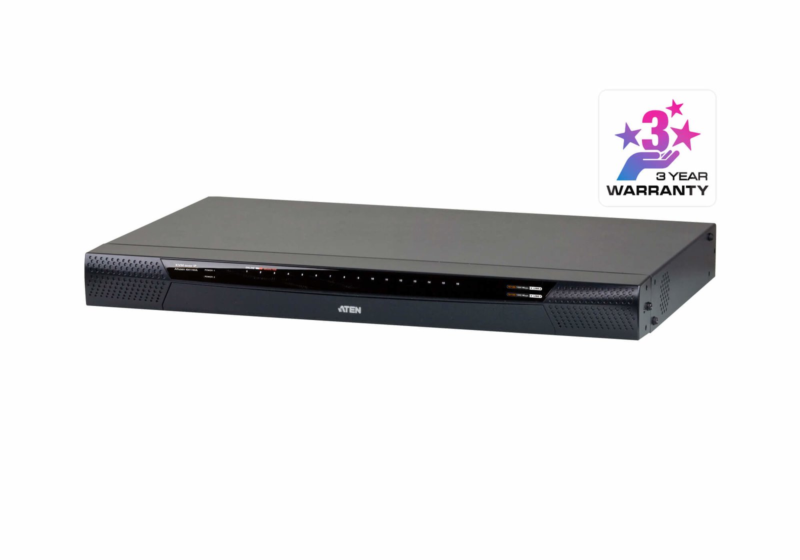 ATEN TECHNOLOGY - ETAIL KN1116VA KVM switch Rack mounting Black