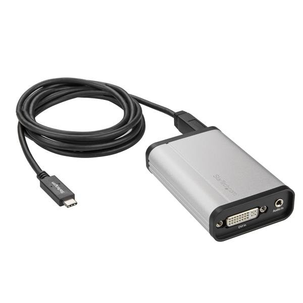 StarTech.com DVI to USB-C Video Capture Device - 1080p 60fps - TAA USBC2DVCAPRO