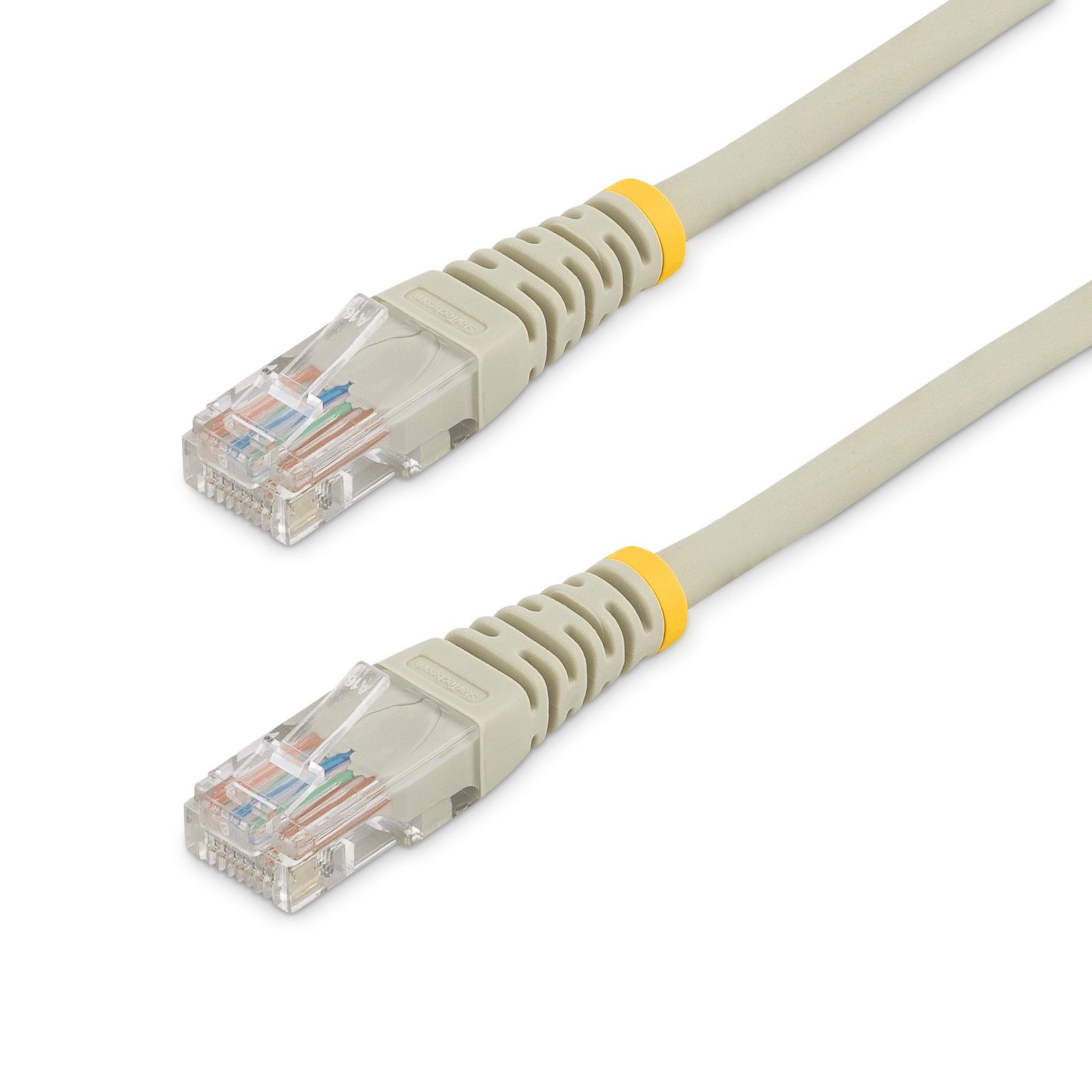 StarTech.com Cat5e Patch Cable with Molded RJ45 Connectors - 10 ft. - Gray M45PATCH10GR