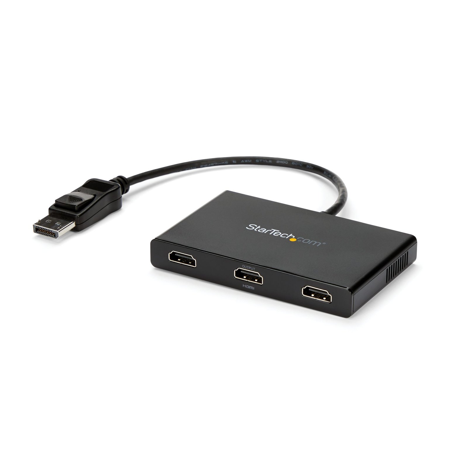 StarTech.com 3-Port Multi Monitor Adapter - DisplayPort 1.2 to 3x HDMI MST Hub - Triple 1080p