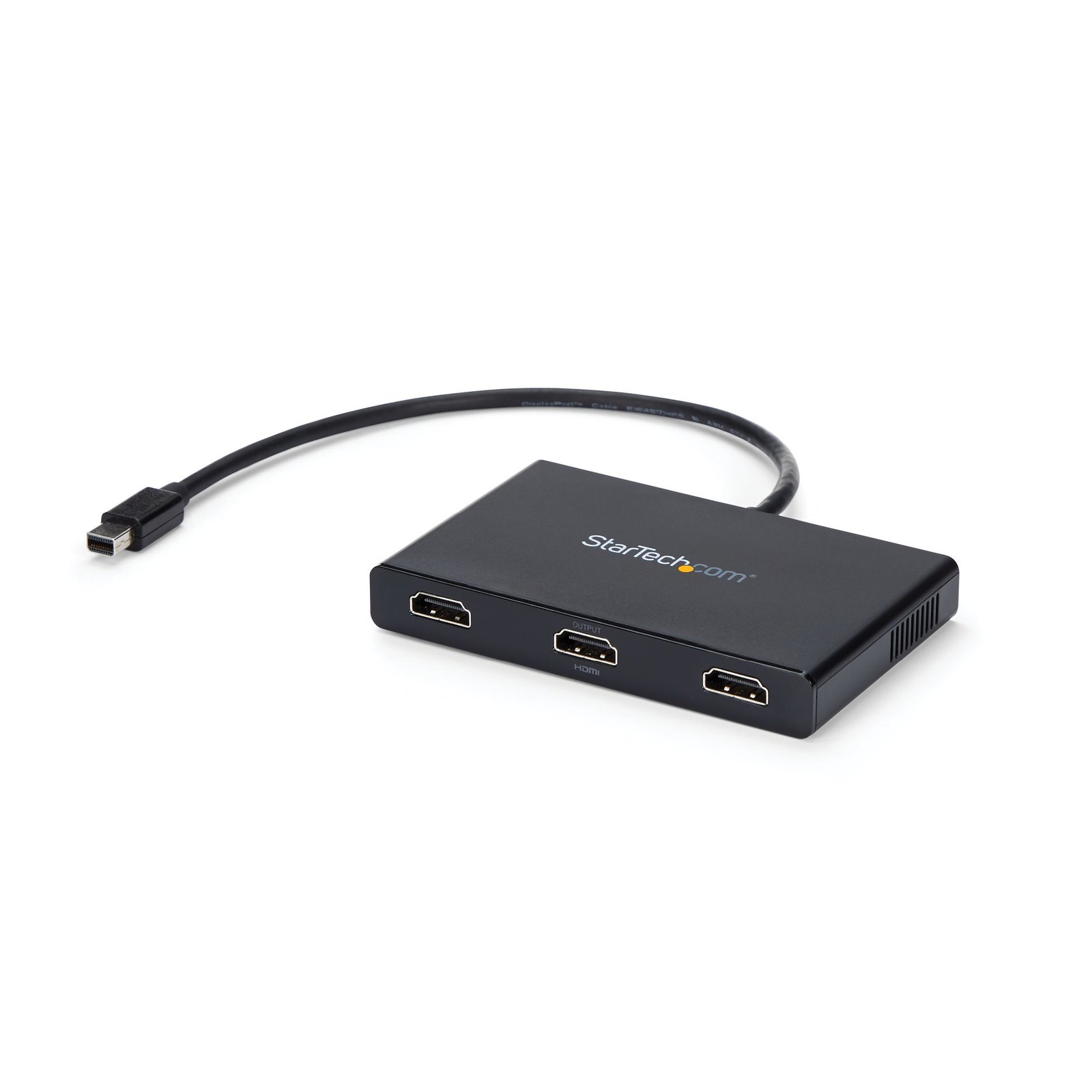 StarTech.com 3-Port Multi Monitor Adapter - Mini DisplayPort to HDMI MST Hub - Triple 1080p or Dual