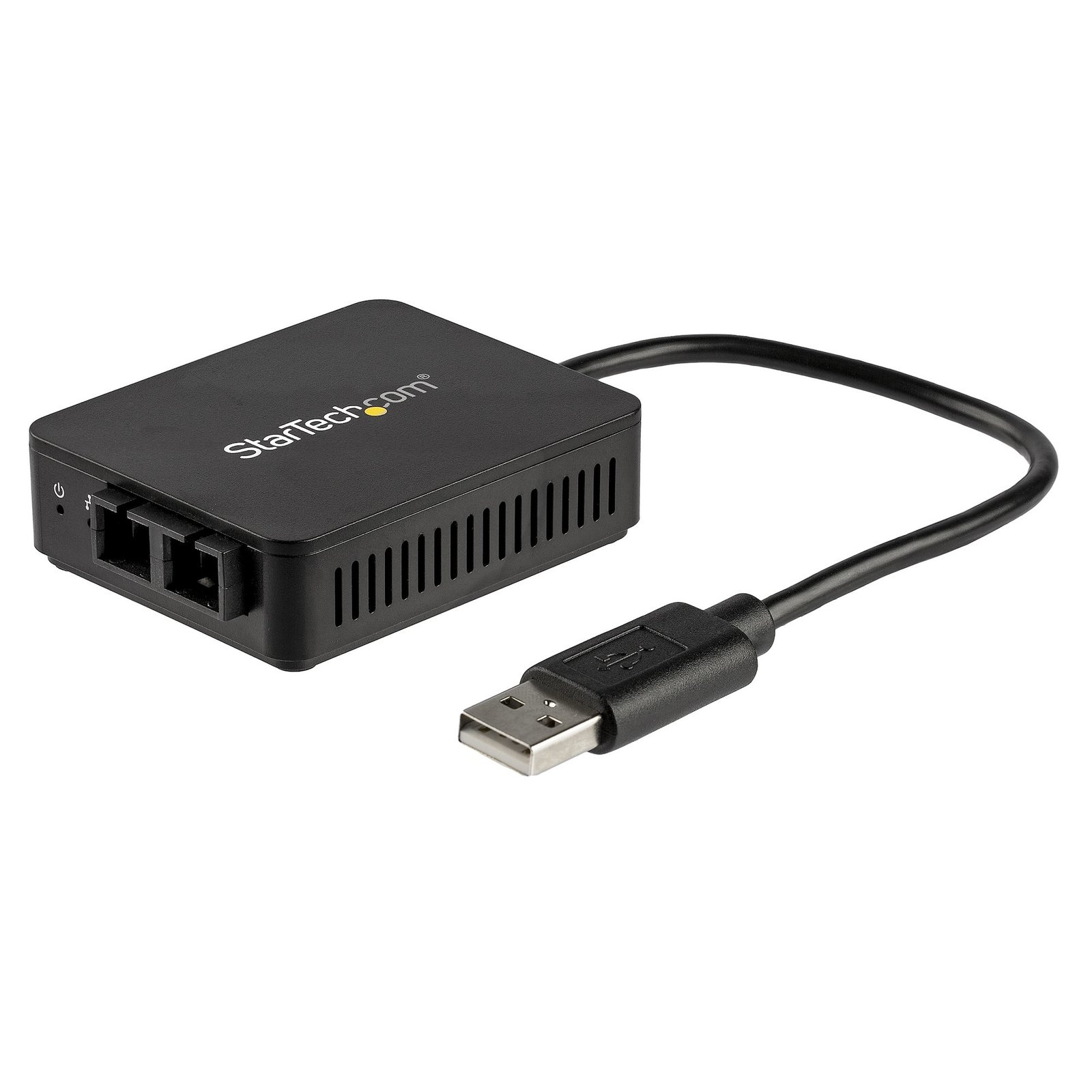StarTech.com USB to Fiber Optic Converter - 100Mbps - 2.0 Network Adapter - 100Base-FX SC Female US100A20FXSC