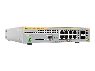 ALLIED TELESIS BOX AT-IE210L-10GP-60 Managed L2 Gigabit Ethernet (10/100/1000) Power over (PoE) Grey
