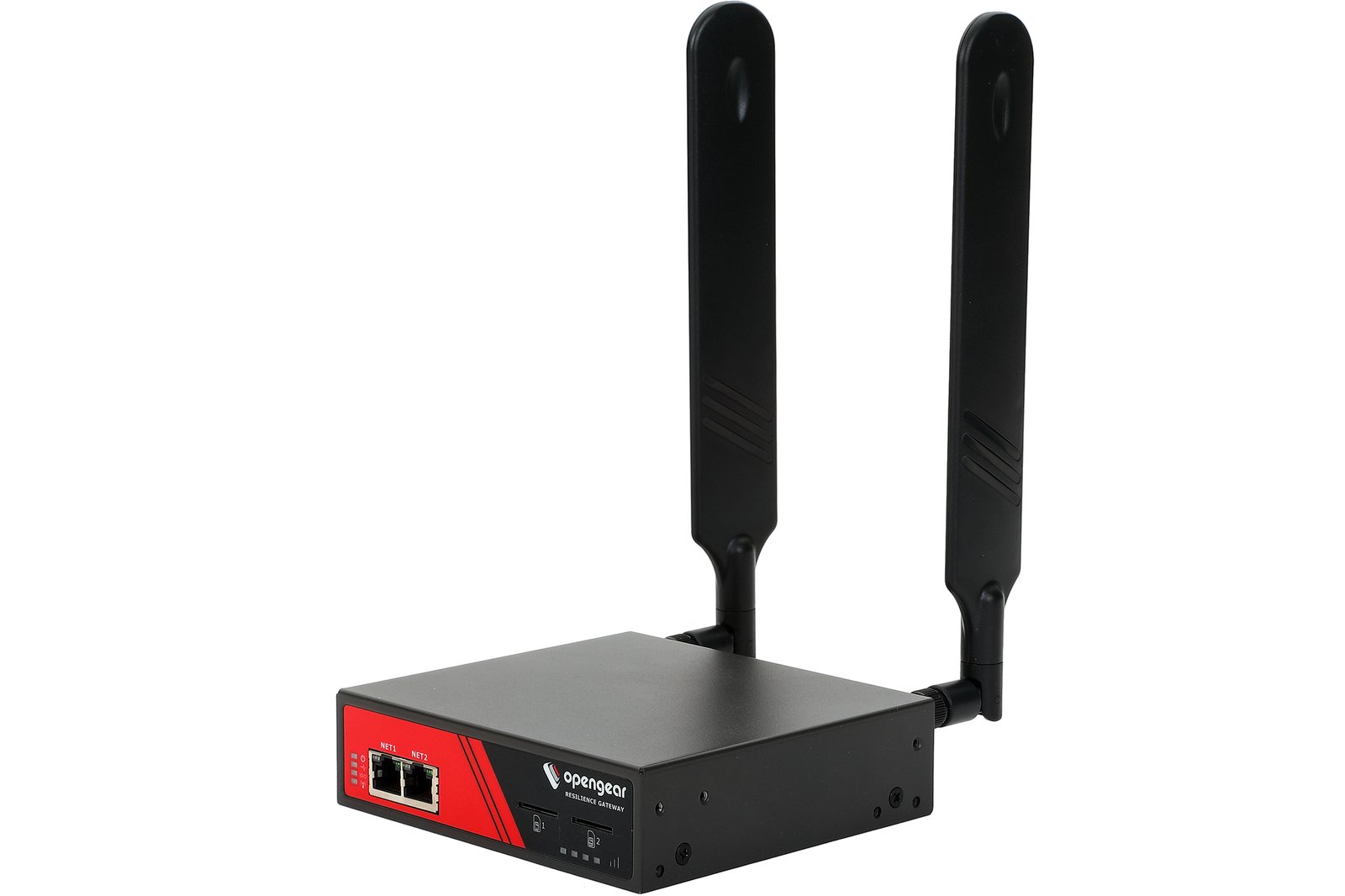 Opengear 4 serial Cisco Straight pinout, ext power, 1 GbE Ethernet or fiber SFP  port switch, 4G ACM7004-5-LMP