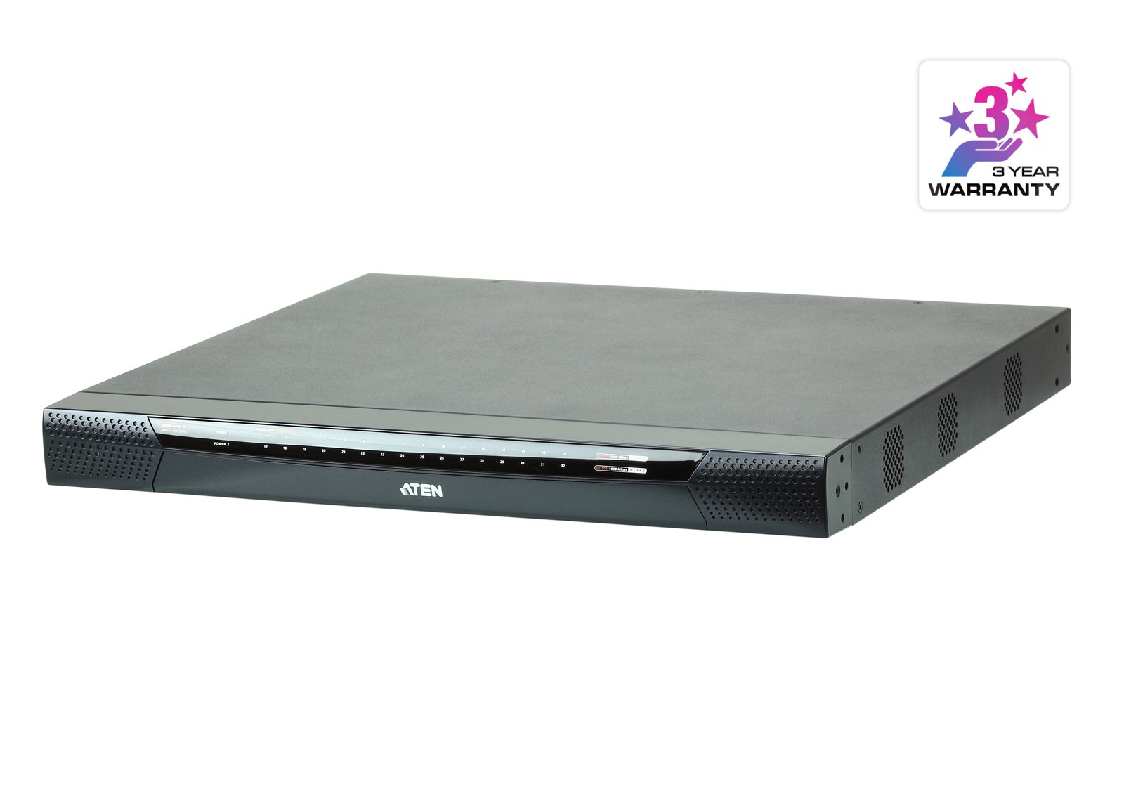 ATEN TECHNOLOGY - ETAIL KN4132VA KVM switch Rack mounting Metallic