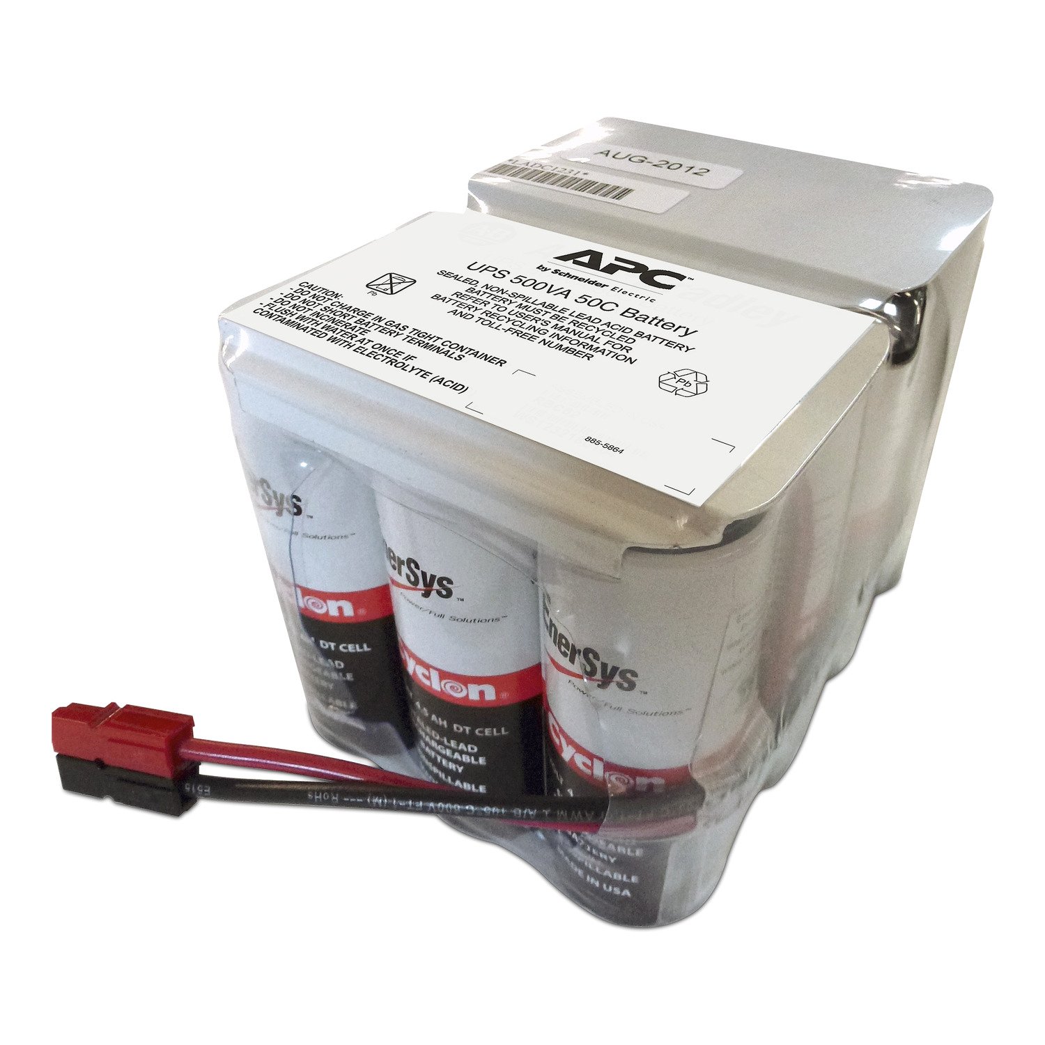 APC by Schneider Electric APC SCHNEIDER ELECT IT DIRECT SHIP Replacement Battery Cartridge # 136 with 2 Year Warranty APCRBC136