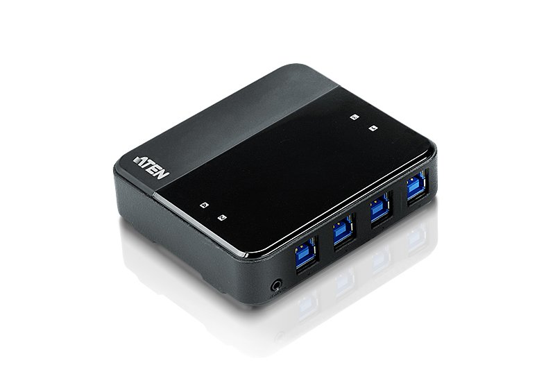 ATEN TECHNOLOGIES 4-port USB 3.0 Peripheral Sharing Device US434