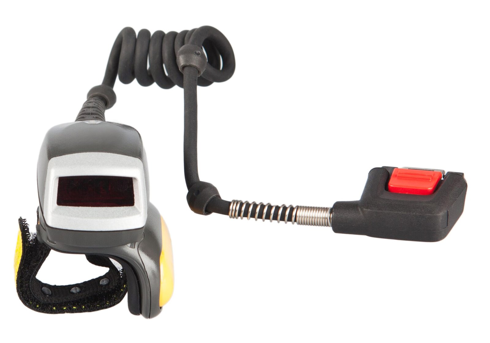 ZEBRA ENTERPRISE MCD-A1 RS4000 Wearable bar code reader 1D Laser Grey, Silver RS4000-HPCSWR