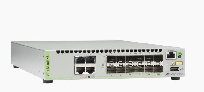 ALLIED TELESIS BOX AT-XS916MXS-10 network switch Managed L3 10G Ethernet (100/1000/10000) Grey