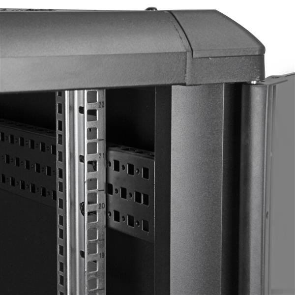 StarTech.com 22U Enterprise-Grade Flat Pack Server Rack Cabinet, 19in Enclosed 4-Post with 29in