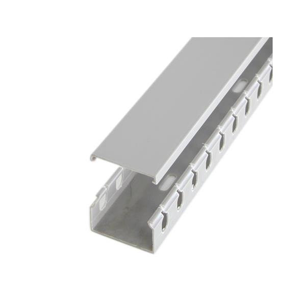 StarTech.com 2inx1in Open Slot Wiring Cable Raceway Duct with Cover - TAA AD105X1