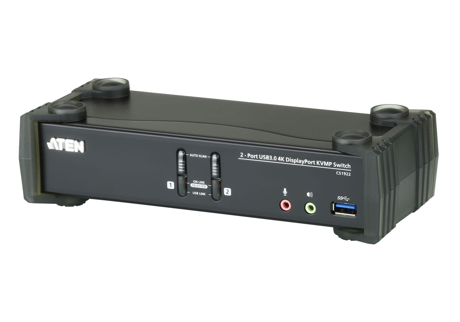 ATEN TECHNOLOGIES CS1922 KVM switch Black