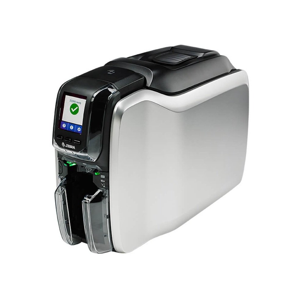 ZEBRA PRINT C2-MIDTIER CARD PRINTER ZC300 plastic Dye-sublimation/Thermal transfer Colour 300 x DPI