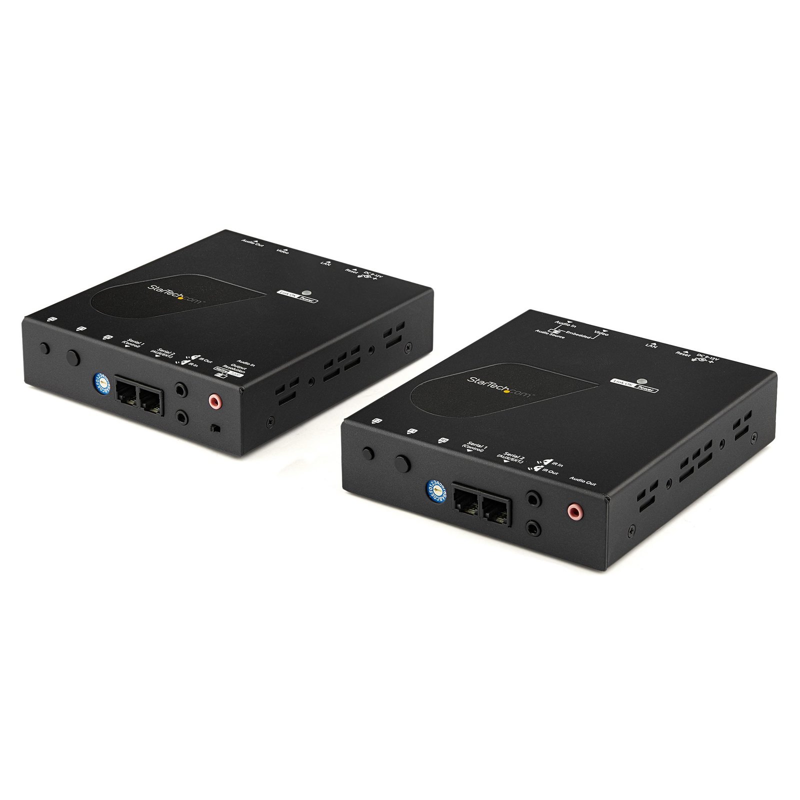 StarTech.com HDMI over IP Extender Kit with Video Wall Support - 1080p - TAA ST12MHDLAN2K