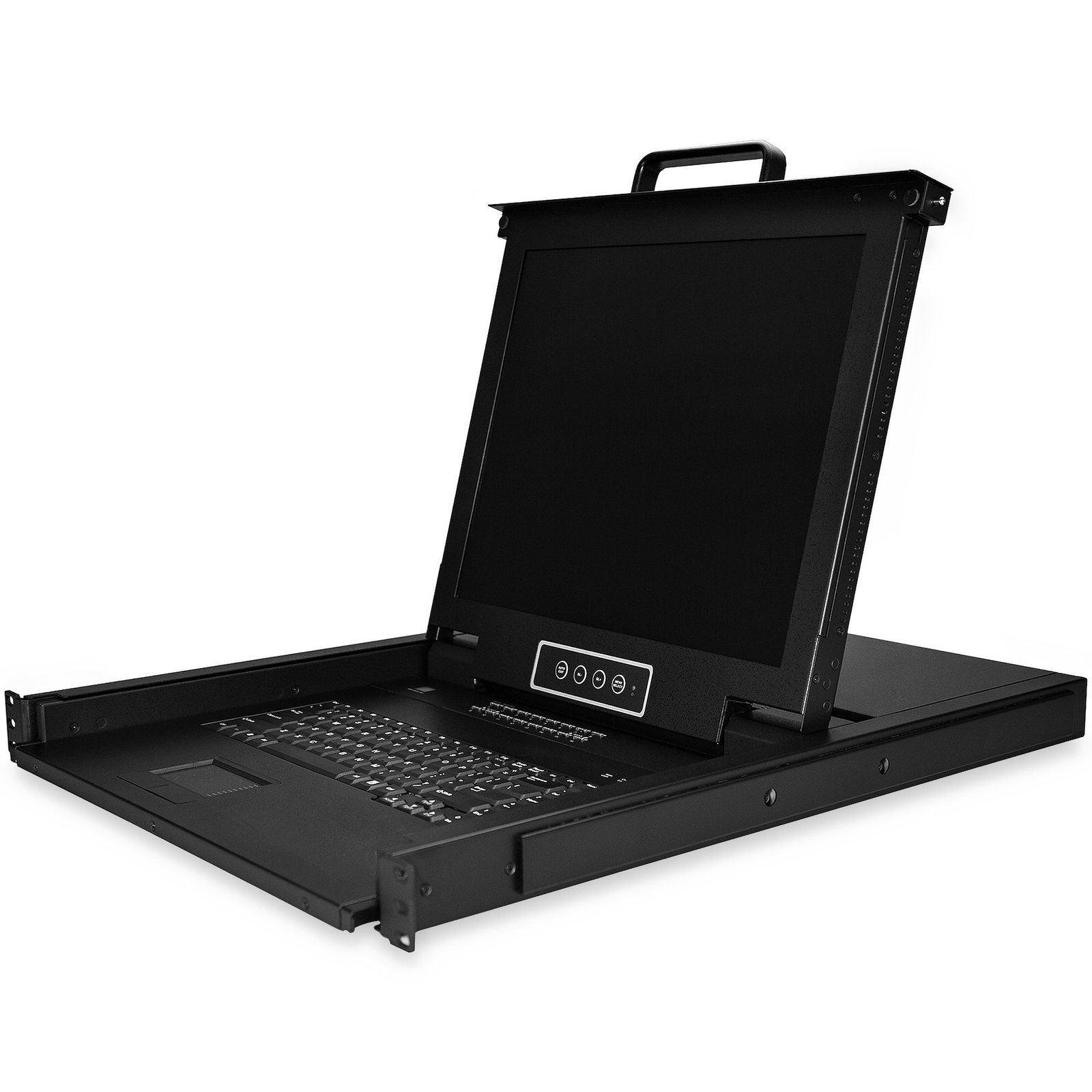 StarTech.com 16 Port Rackmount KVM Console w/ 6ft Cables - Integrated Switch 17" LCD Monitor - RKCONS1716K