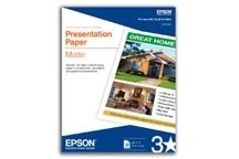 EPSON - CLOSED PRINTERS AND INK Presentation Paper Matte - 8.5" x 14" - 100 sheets printing S041067