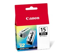CANON - INK SUPPLIES BCI-15 Black Tank cartridge Original 8190A003
