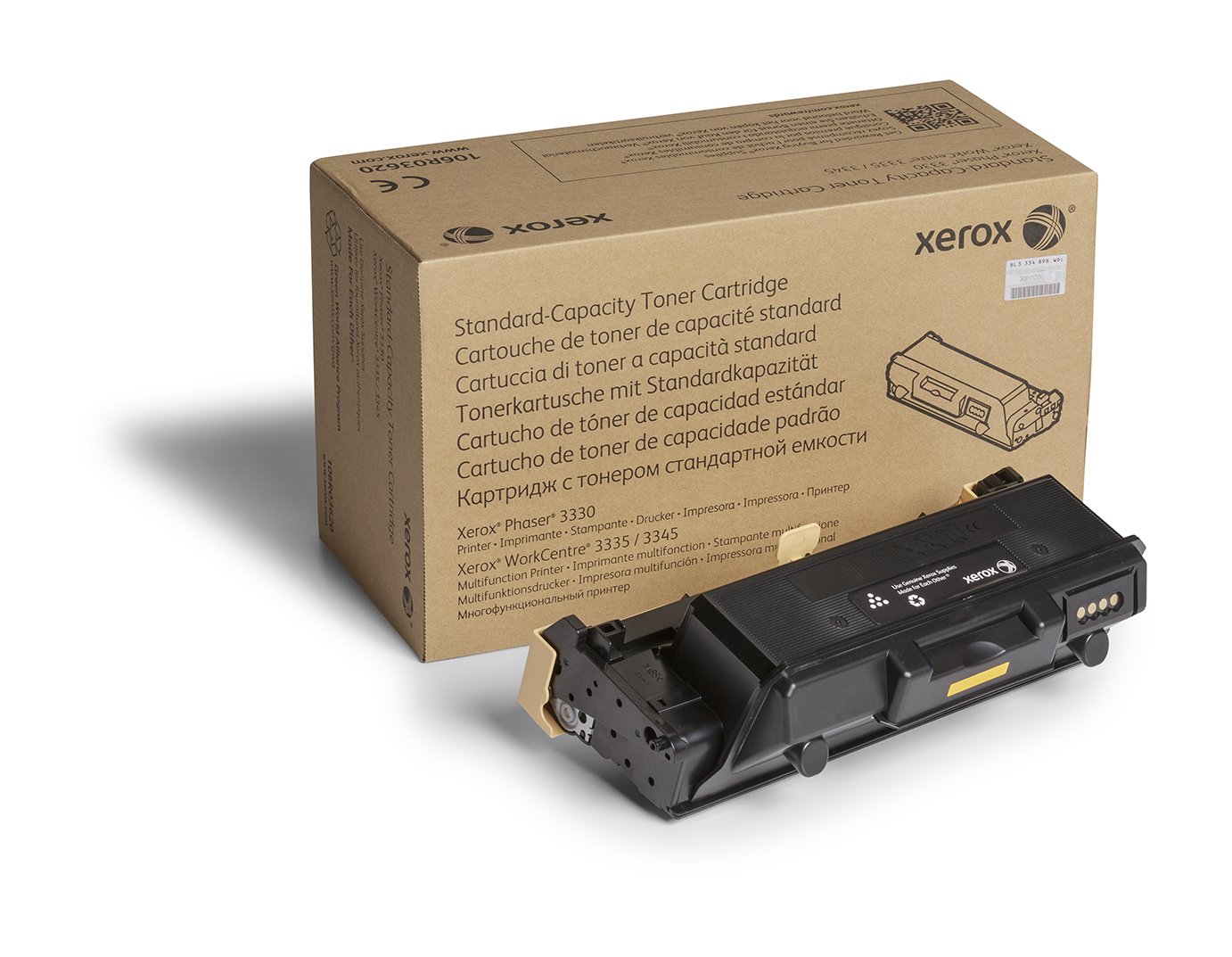 XEROX SUPPLIES Genuine Phaser® 3330, WorkCentre® 3300 Series Black Standard capacity Toner