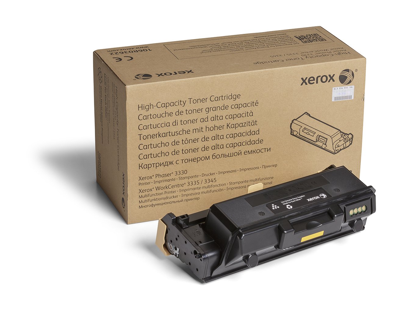 XEROX SUPPLIES Genuine Phaser® 3330, WorkCentre® 3300 Series Black High capacity Toner Cartridge