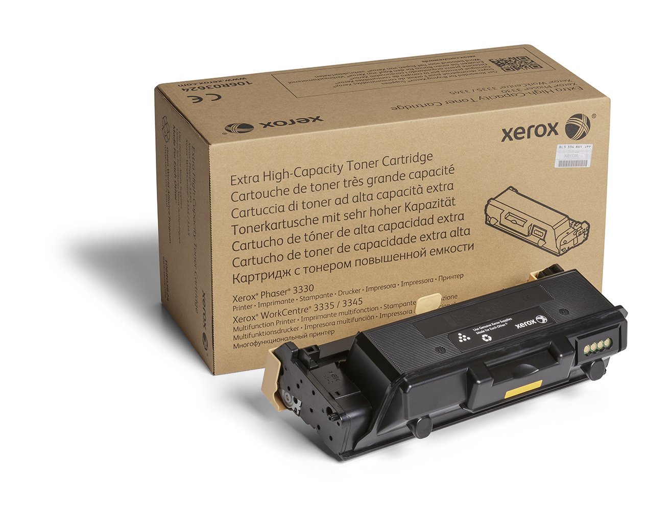XEROX SUPPLIES Genuine Phaser® 3330, WorkCentre® 3300 Series Black Extra High capacity Toner