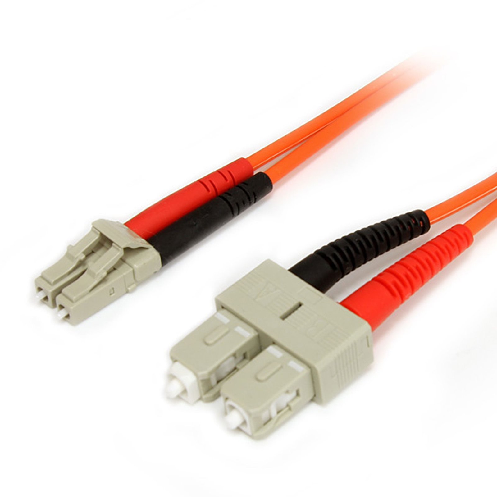 StarTech.com 7m Fiber Optic Cable - Multimode Duplex 62.5/125 LSZH Jumper Cord - LC/SC FIBLCSC7