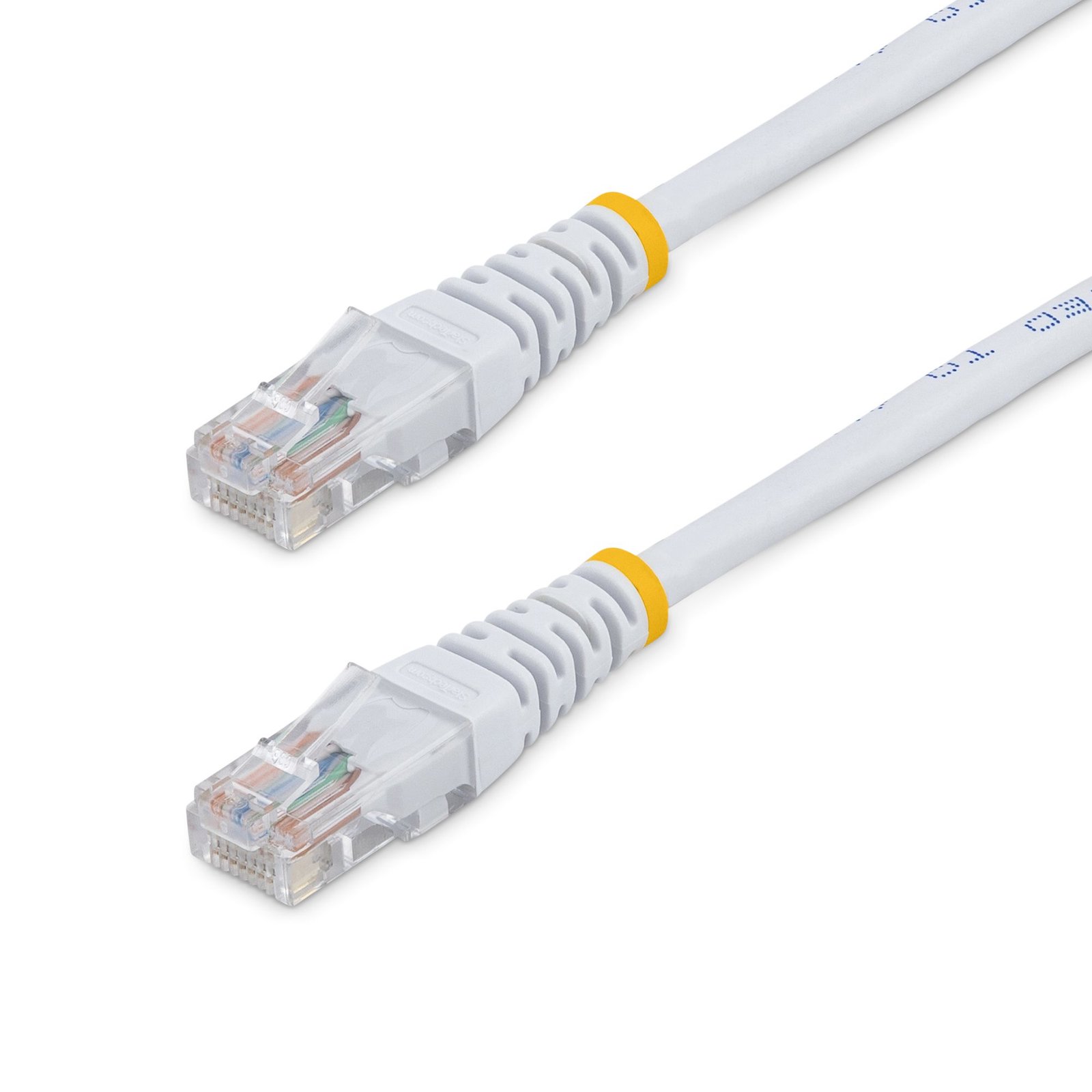 StarTech.com Cat5e Patch Cable with Molded RJ45 Connectors - 2 ft. - White M45PATCH2WH