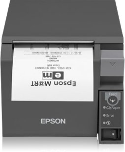 EPSON (SS-MET) TM-T70II 180 x DPI Wired Thermal POS printer C31CD38A9801