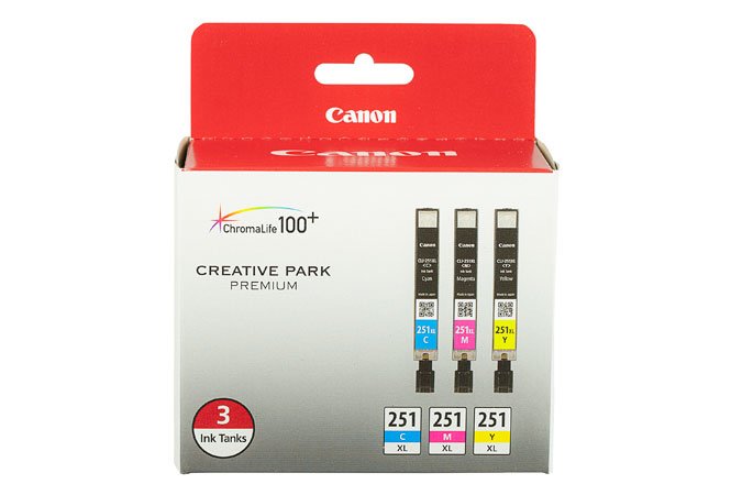 CANON - INK SUPPLIES CLI-251 XL cartridge Original Photo cyan, magenta, yellow 6449B009