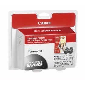 CANON - INK SUPPLIES Photo Paper Combo Pack cartridge Original Black, Cyan, Magenta, Yellow 0615B009