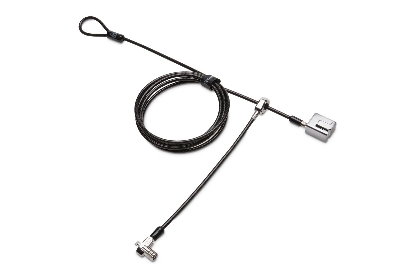 KENSINGTON TECHNOLOGY GROUP Keyed Dual Head Cable Lock for Surface Pro and Go K66646WW