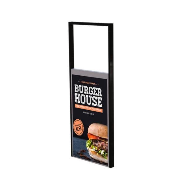 Peerless-AV PEERLESS INDUSTRIES DS-OM55ND-CEIL signage display mount 139.7 cm (55") Black