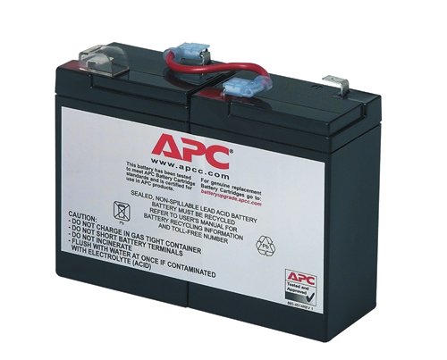 APC SCHNEIDER ELECTRIC IT USA Replacement Battery Cartridge #1 Sealed Lead Acid (VRLA) RBC1