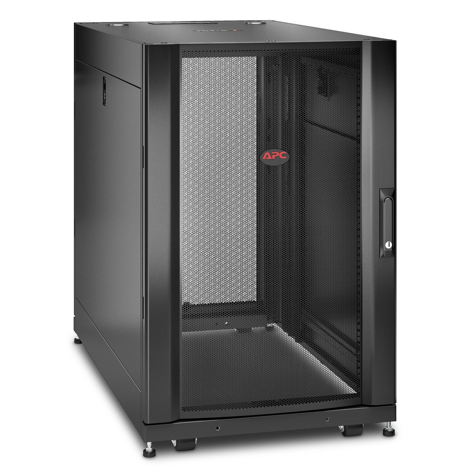APC SCHNEIDER ELECTRIC RACK AND ACC Netshelter SX, Server Enclosure, 18U, Black, 925H x 600W 1070D