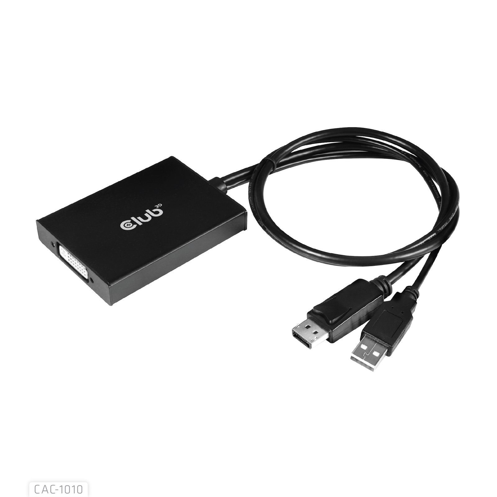 CLUB 3D CLUB3D DisplayPort to Dual Link DVI-D HDCP ON version Active Adapter M/F CAC-1010